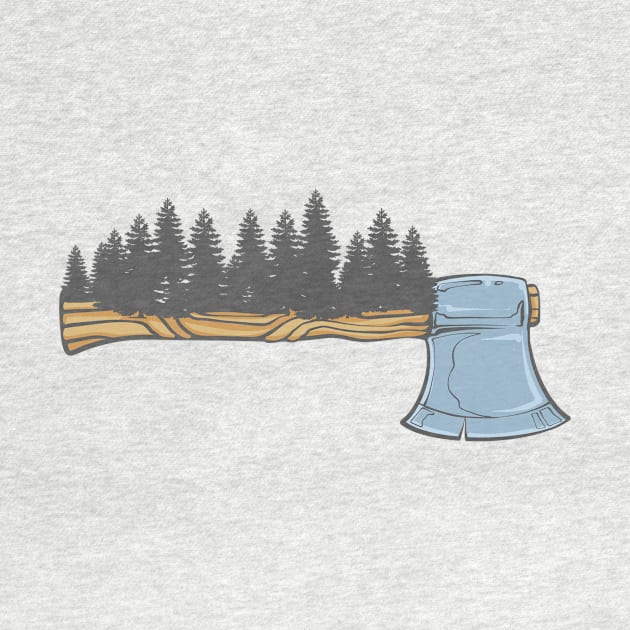 Forest Axe by phsycartwork